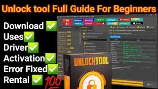 Unlock tool Details videos . A to Z Full Guide for beginners ✅