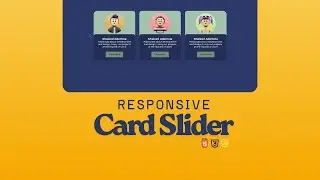 The Card Slider Pattern Every Web Dev Should Know | Tutorial