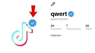 КАК ПОЛУЧИТЬ ГАЛОЧКУ В TIKTOK самый новый гайд
