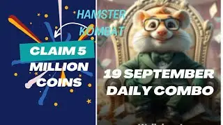 September 19 hamster kombat daily combo today #dailycombo
