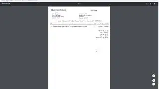 07 Creating a pdf Progress Invoice from a Proposal