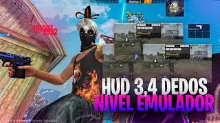 UNMATCHED!! 👾 TOP 4 BEST 4-FINGER HUDs FOR FREE FIRE | COMPLETE HUD!