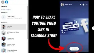 How to Add See More Button in Facebook Story (2024) | How to Share Link in Facebook Story.