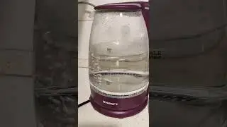 кипячение воды в чайнике 