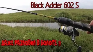 Спиннинг Black Adder BA602XUL-S-20. ПЕРВАЯ РЫБАЛКА !