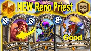 My NEW Original Reno Priest Deck Is Back in 2024 At Wild Showdown in the Badlands | Hearthstone