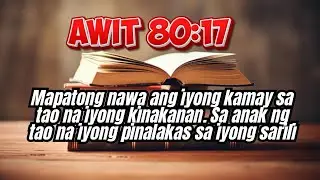 Aklat ng mga Awit 80:17 (who is the son of man)