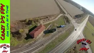 Switch Tower Run, On the Whitewater Valley Historical Railroad With The T-Motor