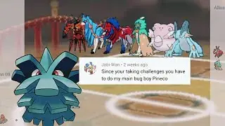Lvl 100 Pineco Sweeps  | @Jobi-Wan #pokemonshowdown  #sweep