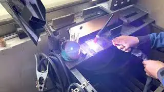 ANDELI MCT-416LED Setting Argon Flow and Welding Demonstration