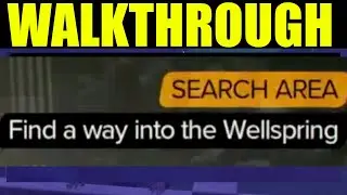 how to "find a way into the wellspring" & disable the energy barrier Star Wars outlaws