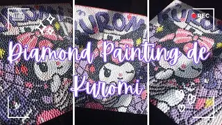 ✨HACEMOS UN DIAMOND PAINTING💎 DE KUROMI MIENTRAS PLATICAMOS🖤