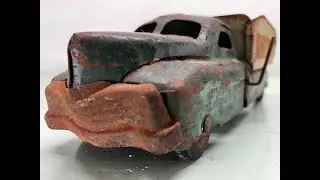 BUDDY L Sand and Gravel Dump Truck Circa 1940s Restoration