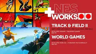 Oh I see no I.O.C.: Track & Field II & World Games | NES Works 115