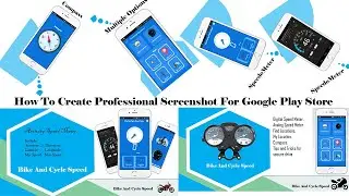 How to Create Professional app Screenshot for Google Play Store|| In Adobe Photoshop
