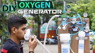 DIY Oxygen Concentrator Using PSA | Making Oxygen Generator Machine | Biomedical Project Ideas