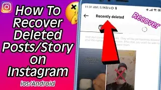 How To Restore Deleted Posts/Stories On Instagram | Get Back Deleted Posts