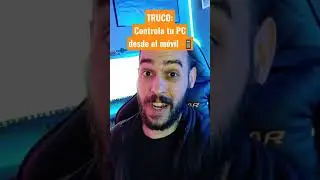 Trick to control your PC from your MOBILE PHONE 📲 