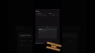 openHAB WebUI - BACKUP Funktion 