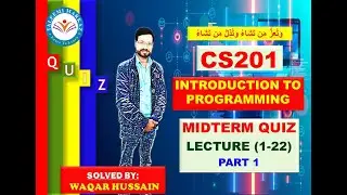 CS201 Midterm quiz by taleemi markaz