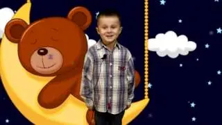 Стихи для детей 3-7 лет. "Медвежонок спит в кроватке". Детский канал.
