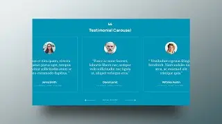 Testimonial Carousel Collection for Wordpress