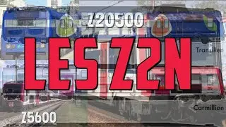 L' histoire d'une famille de train transportant des millions de personnes chaques jours : Les Z2N.