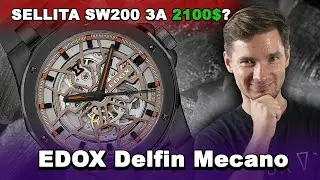 Чем ОТЛИЧАЮТСЯ от других EDOX Delfin Mecano 85303 37NCA