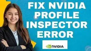 How to fix nvidia profile inspector error (2026) I DOUBLE Z