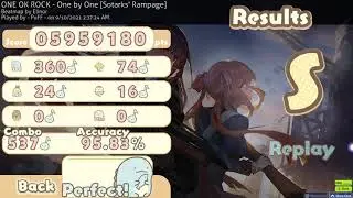 One by One - ONE OK ROCK [Sotarks' Rampage] | S 95.83% 2̶4̶8̶ 213pp