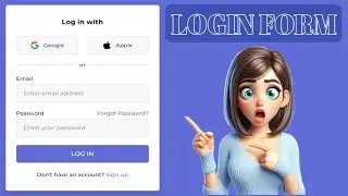 Login Form in HTML and CSS