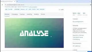 Exploring packages available on pub.dev !  