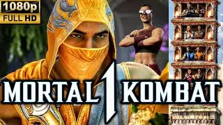 MK1 *MASTERY RAIN* KLASSIC TOWER GAMEPLAY!! (JANET CAGE AS KAMEO) 1080p 60 FPS (MORTAL KOMBAT 1)