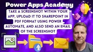 Power Apps Tutorial: Capture Screenshots, Upload to SharePoint, and Send Email attachment! 📸📤📧