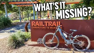 This RAIL TRAIL is missing something! - CABOOLTURE TO WAMURAN RAIL TRAIL