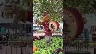 Disney Halloween Decorations at Magic Kingdom