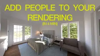 Photoshop People into your Rendering