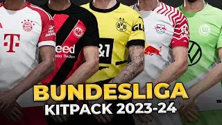 Bundesliga Kitpack Season 2023/24 - Football Life 2023 and PES 2021