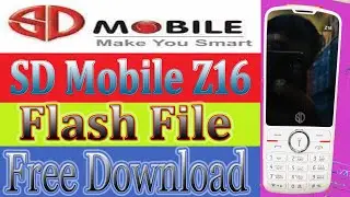 SD Mobile Z16 MT6261 Flash file free Download 100% Ok File GSM JAFARABAD TEAM