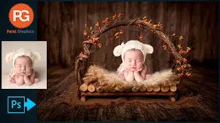 How to edit baby photos in Photoshop tutorial || baby photo editing || Adobe Photoshop