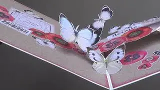 carte pop up pour fêter la  Sainte Anne/Annie