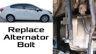 Alternator Replacement - 2013 Kia Rio