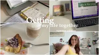 Getting my life together 🍬 summer edition | продуктовая корзина, уборка, чем заняться летом?