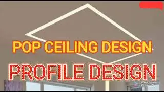 4BHK HOUSE POP CEILING DESIGN PROFILE LIGHT DESIGN