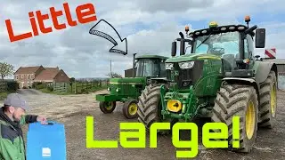 John Deere 1640. Double Gunning with Te Pari!