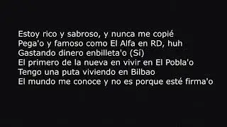 El Alfa x Chicky x Castro chupable karaoke
