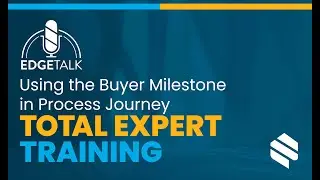 Total Expert - Using the Buyer Milestone In Process Journey