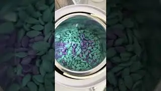 Смешивание разных цветов воска