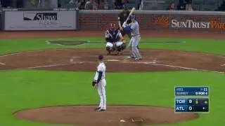 05/18/2017: Braves play Barney Theme Song for Barney