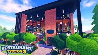 Restaurant Tycoon 3 ll (3 Floors) 5 STAR MODERN RESTAURANT (Tutorial) ll Roblox (Version 6)